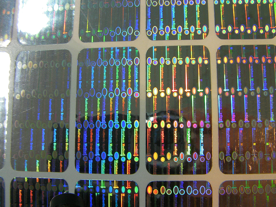 Hologramas inclustados